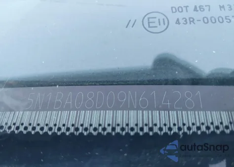 2009 Nissan Armada Se from USA, damaged, VIN 5N1BA08D09N614281